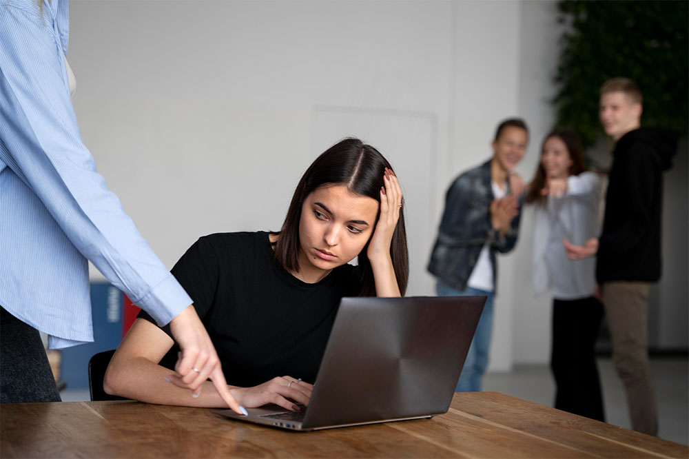 Acoso laboral durante el teletrabajo