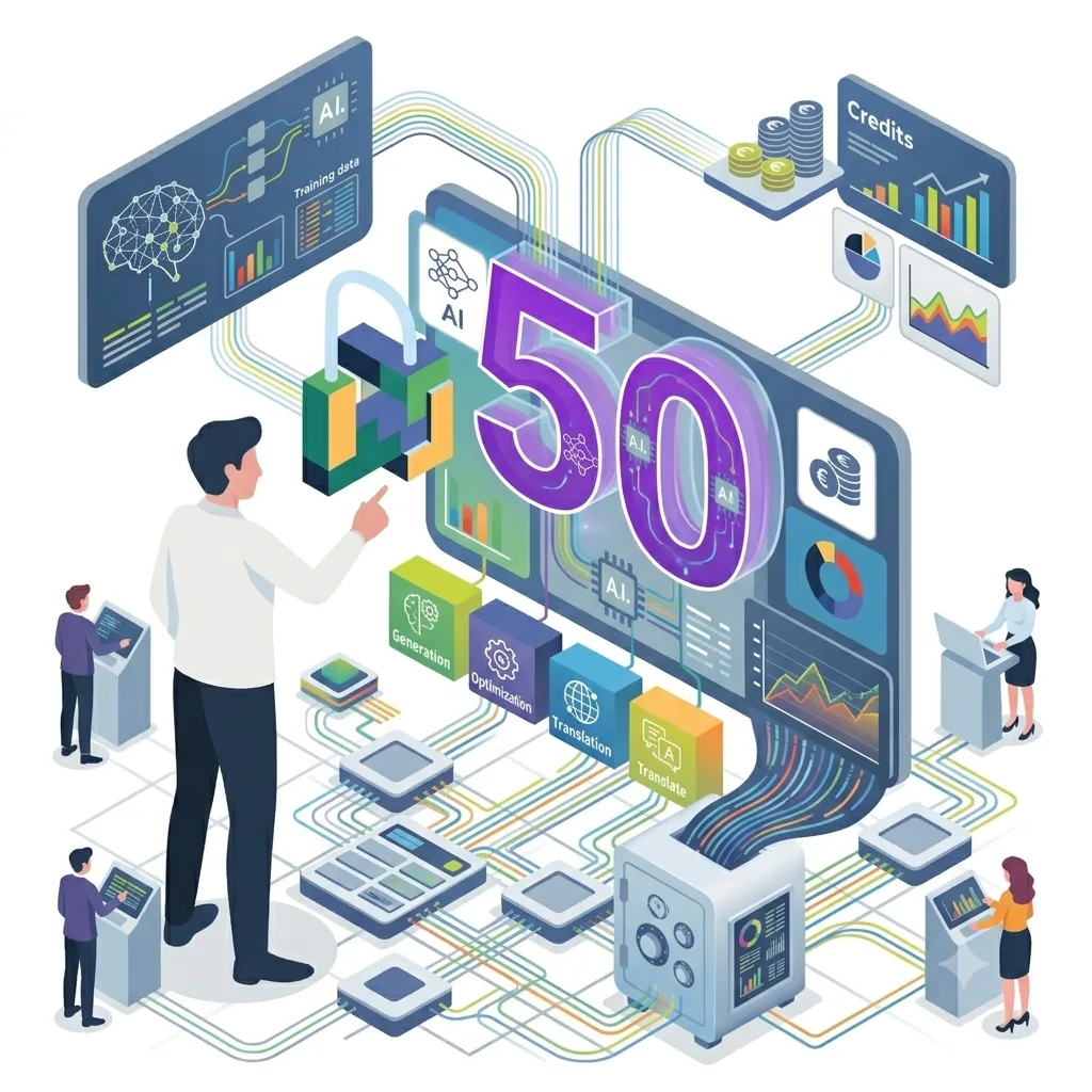 50 créditos adicionales de IA